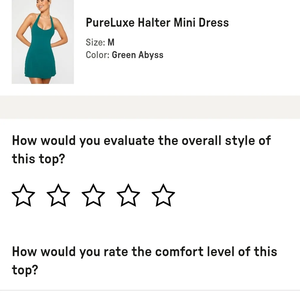 Fabletics GREEN ABYSS Backless Dress - Picture 2 of 5